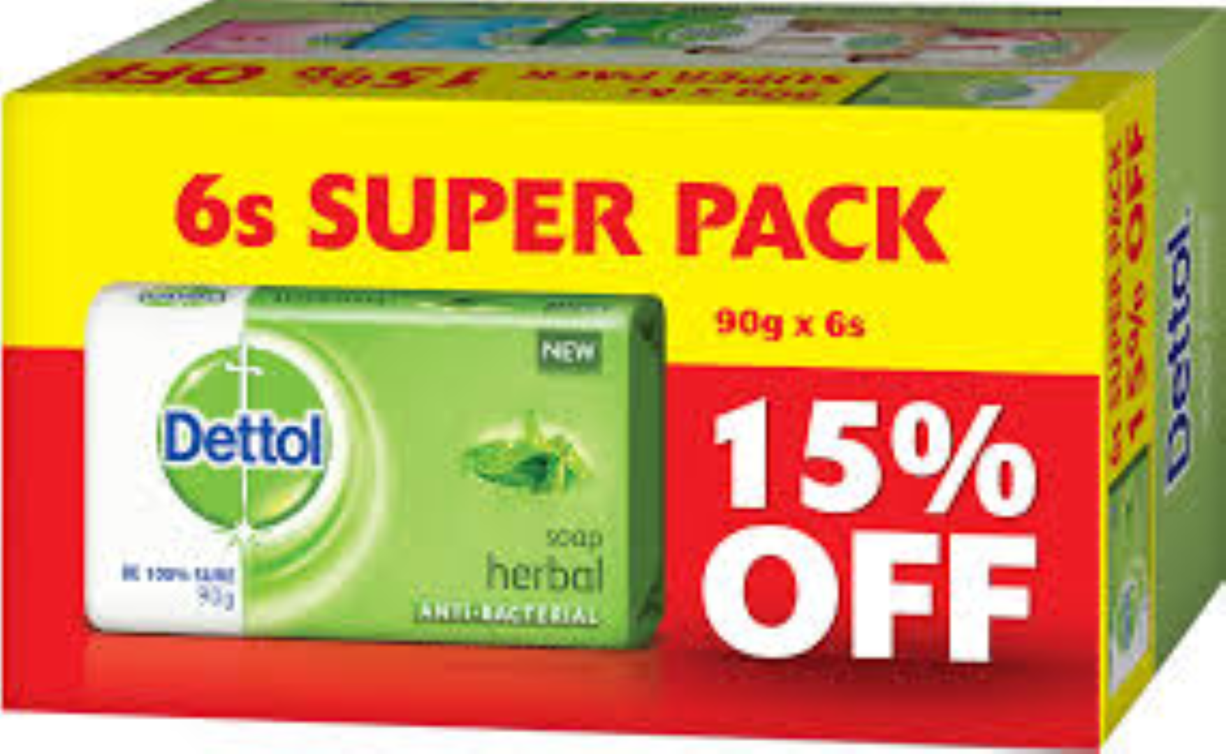 DETTOL SOAP E/POME 90G X6
